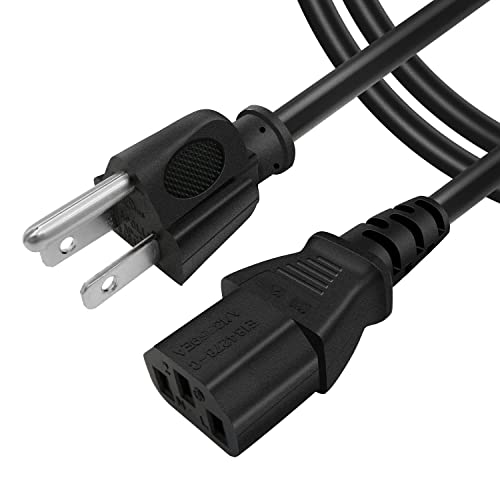 Xzrucst AC in Power Cord Outlet Socket Cable Plug Lead Compatible with KRK Rokit 5 6 8 RP5G2 RP6G2 RPG2 RP8G2 Powered Monitor Speaker