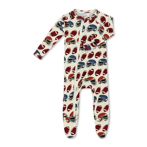 BESTAROO Soft Viscose from Bamboo Footie Sleepers with 2-way dual zipper.