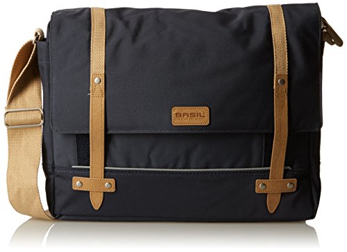 Basil Portland Messenger Bag and Bicycle Pannier - 20 Liters (Dark Blue)