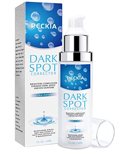 PECKIA Dark Spot Remover for Face and Body, Dark Spot Corrector Serum - Advanced Melasma Hyperpigmentation Treatment, Sun Spot, Age Spot, Brown Spot Remover for Men and Women
