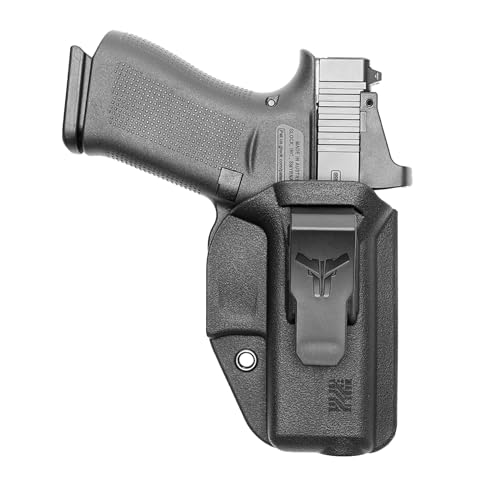 Glock 43 / 43X IWB Holster - USA Made - Fits Glock 43, 43X (Not MOS Compatible) - Klipt IWB Holster by Blade-Tech Holsters, Inside Waistband Concealed Carry (Right Hand)