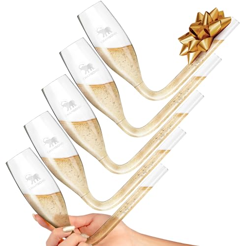 Chambong - Champagne Flutes, Bridesmaid Proposal Box, Stocking Stuffers for Adults, Bachelorette Party Favors, New Years Eve Party Supplies, Fun Gifts for Women