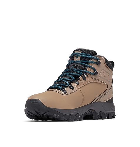 Columbia Men's Newton Ridge Waterproof Omni-Heat II, Ash Brown/Night Wave, 11