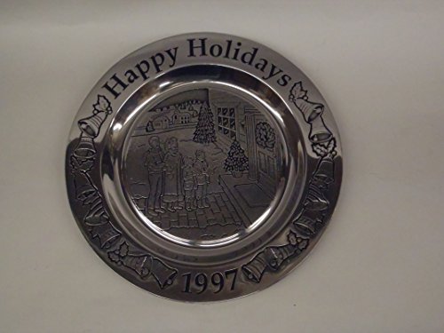 Wilton Armetale Large Christmas Plate, 1997