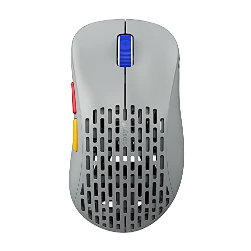 Pulsar Gaming Gears - Xlite V2 Mini Retro Edition Wireless Ultralight (55 g) High Performance Super Light and Ergonomic Gaming Mouse 2.4Ghz 1ms 20000DPI Optical Sensor PAW3370 (Mini, Wireless, Grey)