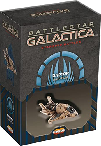 Ares Games Battlestar Galactica: Starship Battles - Raptor (SAR/ECM) Spaceship Pack