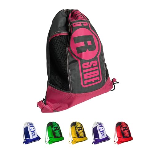 Ringside Boxing Gym Lightweight Glove Bag, One Size, Pink/Grey