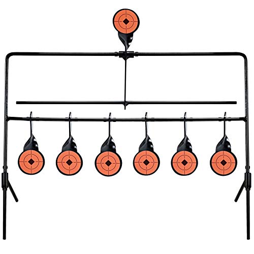 KNINE OUTDOORS 6 Targets Air Gun Pellet BB Gun Resetting Target, Rated for .22 .177 Caliber