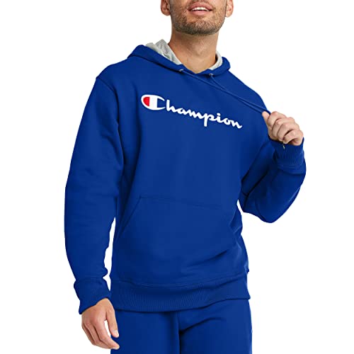 Champion Men's Hoodie, Powerblend, Fleece, Comfortable Sweatshirt for Men (Reg. or Big & Tall)