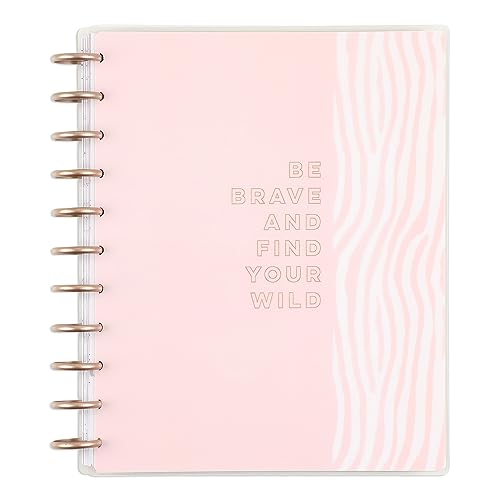 Happy Planner 2024 Daily Planner, Disc-Bound 12-Month Daily, Weekly, and Monthly Planner, January–December 2024, Big Planner, Monthly Layout, Kind & Wild Theme, 8 1/2 Inches by 11 Inches