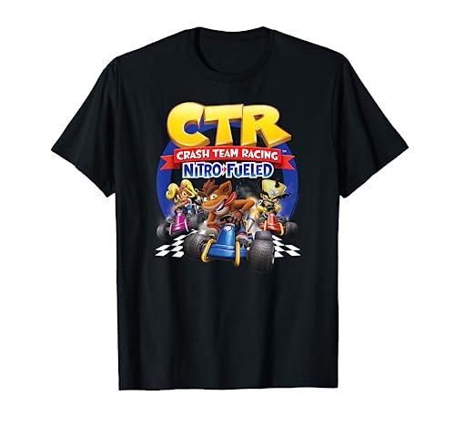 Crash Bandicoot - CTR Group Racing T-Shirt