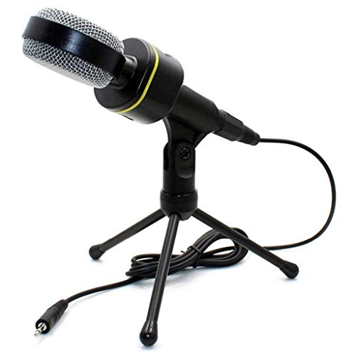 N/A Condenser Recording Microphone with Stand Microphone for PC Mobile Phone Live Singing Bar Laptop