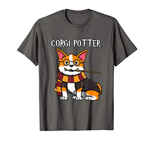 Corgi Potter - Gift For Corgi Lovers - Funny Pawter Dog T-Shirt