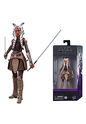 STAR WARS The Black Series Ahsoka Tano Toy 6-Inch-Scale Rebels Collectible Action Figure, Toys for Kids Ages 4 and Up