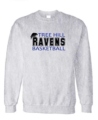 TREE HILL RAVENS tv show one - Fleece Sweatshirt, L, Ash