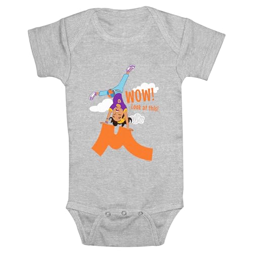 Fifth Sun Infant's Blippi Fun With Meekah Onesie - Athletic Heather - 24 Months