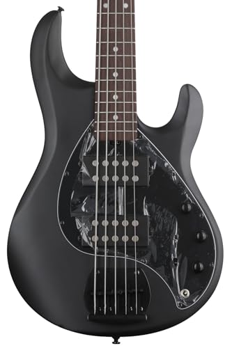 Sterling By Music Man StingRay RAY5HH Bass Guitar - Stealth Black