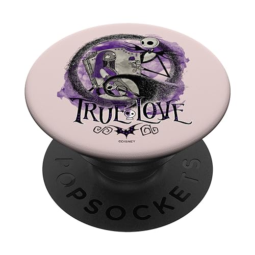 Disney Nightmare Before Christmas Valentines Jack True Love PopSockets Standard PopGrip