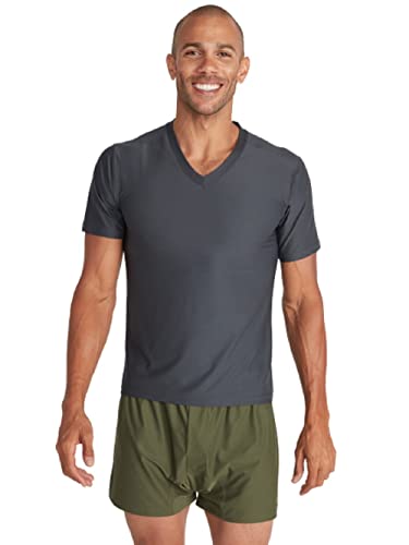 ExOfficio Men's Give-N-Go V, Charcoal, Medium
