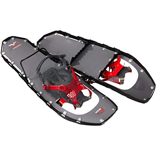MSR Lightning Ascent Backcountry & Mountaineering Snowshoes with Paragon Bindings, 25 Inch Pair, Black