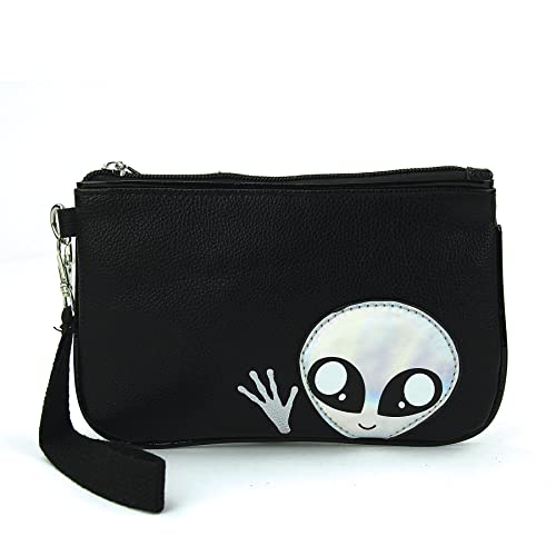 Sleepyville Critters - Friendly Alien Wristlet in Vinyl