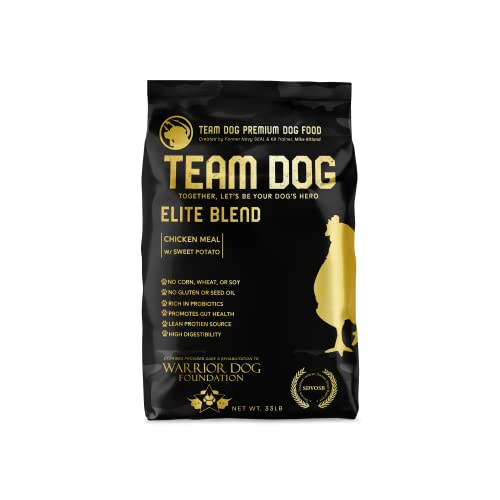 Team Dog Elite Blend Premium Dog Food (Chicken Meal & Sweet Potato, 15 lbs)