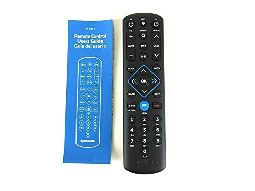 Spectrum TV Remote Control 3 Types to Choose FromBackwards Compatible with Time Warner, Brighthouse and Charter Cable Boxes (Pack of One, URC1160)