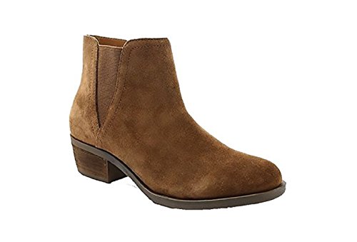 kensie Womens Garrett (Garry) Ankle Boots-Brown, Sz 7, Brown, Size 7.0