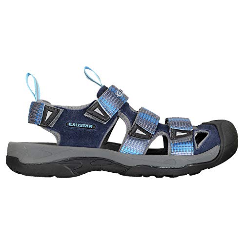 Exustar Clipless Sandal for Cycling Blue 37-38