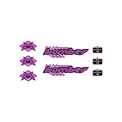 Marzocchi Bomber Flylight 100 z3 Fork Bike Compatible Stickers 26'