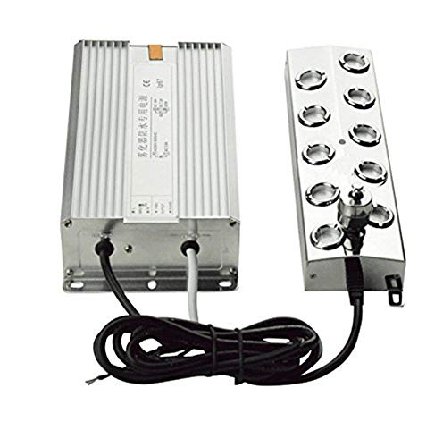 Beacon Pet Premium Quality 220V 10 Head Ultrasonic Mist Maker Fogger Air-Cooled with Waterproof Transformer
