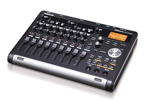 Tascam DP-03SD 8-Track Digital Portastudio Multi-Track usb Audio Recorder 2.10 x 11.40 x 8.20 inches,Black