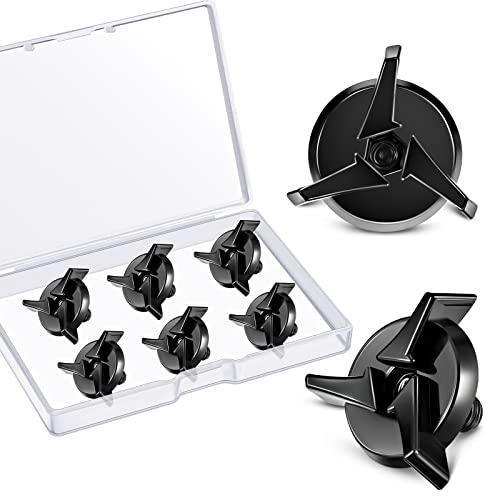 Helmet Visor Screws Helmets Visor Clip Fixing Sun Visor Screw Motorcycle Helmet Accessories for Motocross, Black(6 Pieces)