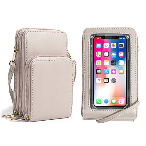 Borivilla Small Crossbody Bags For Women Roomy Cellphone Wallet Purse Travel Shoulder Bag Card Slots