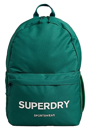 Superdry Womens Code Montana Backpack, Classic Hiking Design, Top Grab Handle Claridges Green Size One Size