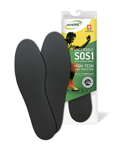 Noene Elite Athlete and Orthotic Undersoles SOS1 2nd Gen. (Size 2 - Men's 9½ - 16 / Women's 11-17) **NOENE Brand AS SEEN ON Shark Tank**