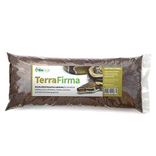 The Bio Dude Terra Firma Reptile Substrate 6 quarts for terrariums and vivariums