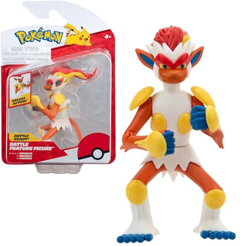 Pokémon PKW2670 4.5' Battle Figure-Infernape