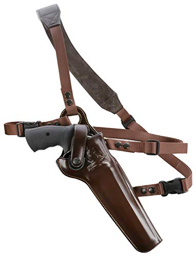 Galco Kodiak Hunter Shoulder Holster (Dark Havana Brown), 8 3/8-Inch S&W N FR .44 Model 29/629, Right Hand