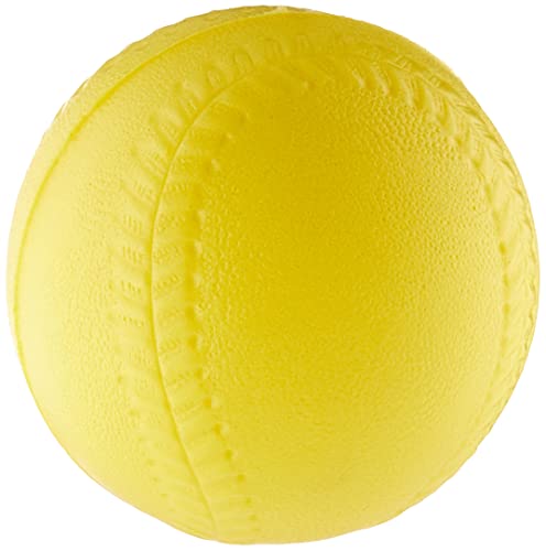 Franklin Sports XT Batting Tee Replacement Foam Baseballs for Kids + Toddlers - Toy Baseball + Teeball for Boys + Girls, Yellow
