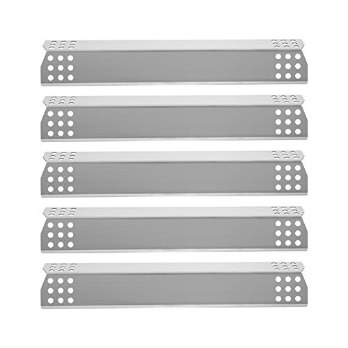 Damile 16 1/8” Grill Heat Plates Shield Flame Tamer, BBQ Gas Grill Replacement Parts for Kitchen Aid 720-0733 720-0745 720-0826 720-0893, Jenn-Air 720-0720, 720-0727, Outdoor Gourmet GR2057601-OG-00