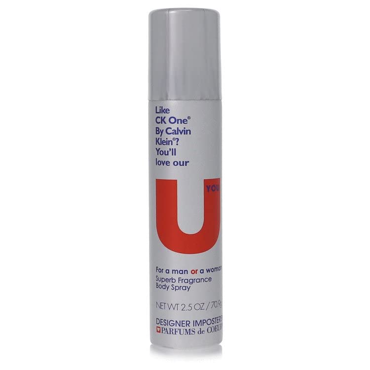 Designer Imps U You Perfume By Parfums De Coeur Deodorant Body Spray (Unisex) 2.5 oz