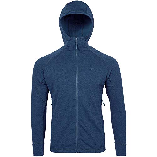 RAB Men's Nexus Lightweight Fleece Jacket for Hiking and Climbing - Deep Ink - X-Large