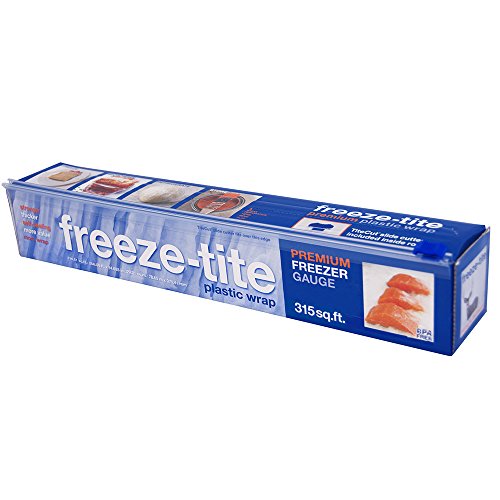 Freeze-tite Plastic Freezer Wrap, 315-Square Feet x 14 5/8-Inch Rolls ,4 Count (Pack of 1)