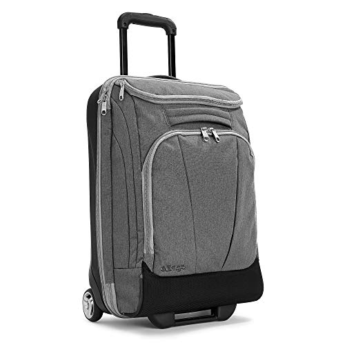 Mother Lode Carry On Luggage | 21 Inch Rolling Duffel (Heathered Graphite)
