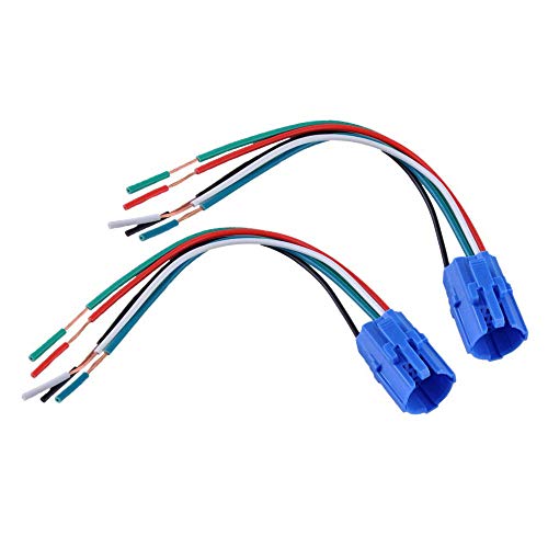 NOT FIT U19D1, 19mm Pigtail, Wire Connector, Socket Plug for U19C1, U19C2 Push Button Switch (Pack of 2)