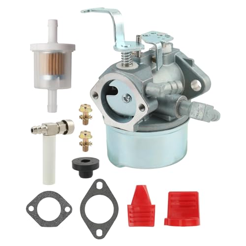 Carbhub 640023 Carburetor Fit for PowerBack GT5250 Generac PP5000T Powermate PM0525312 5250 5500 Watt Generator w/ 10Hp Tecumseh Engine