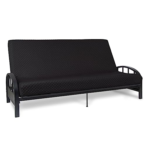 Milliard Memory Foam Futon Mattress - Full Size (Frame Not Included) (Black), 71'52'x6'