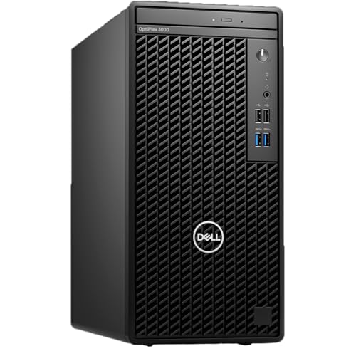 Dell Optiplex 3000 Tower Business Desktop Computer | 12th Gen Intel Core i5-12500 Processor | 32GB RAM | 1TB PCIe SSD | WiFi | DVD-RW | HDMI | Display Port(Support 4K) | Windows 11 Pro