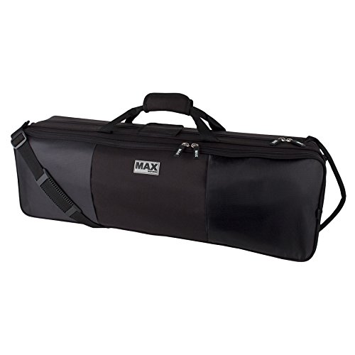 Pro Tec, 4-String Protec MX144 4/4 Violin Oblong MAX Case, Black, Size